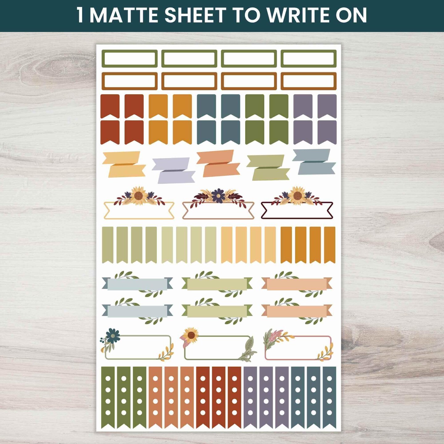 bloom daily planners Planner Stickers, Fall Expansion Pack