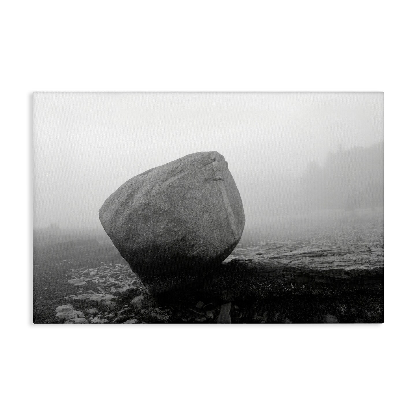 Stupell Industries Lone Isolated Rock Canvas, design by James Rodewald