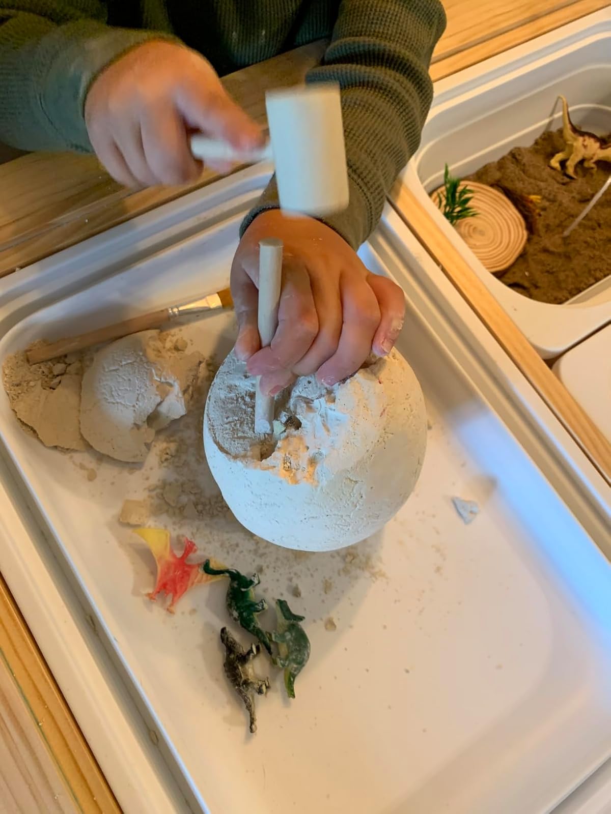 Jumbo Dinosaur Egg Dig Kit Educational Science Toys for Kids 14 Dinosaurs Excavation Kit Dinosaur Collection Gifts for Boys Girls