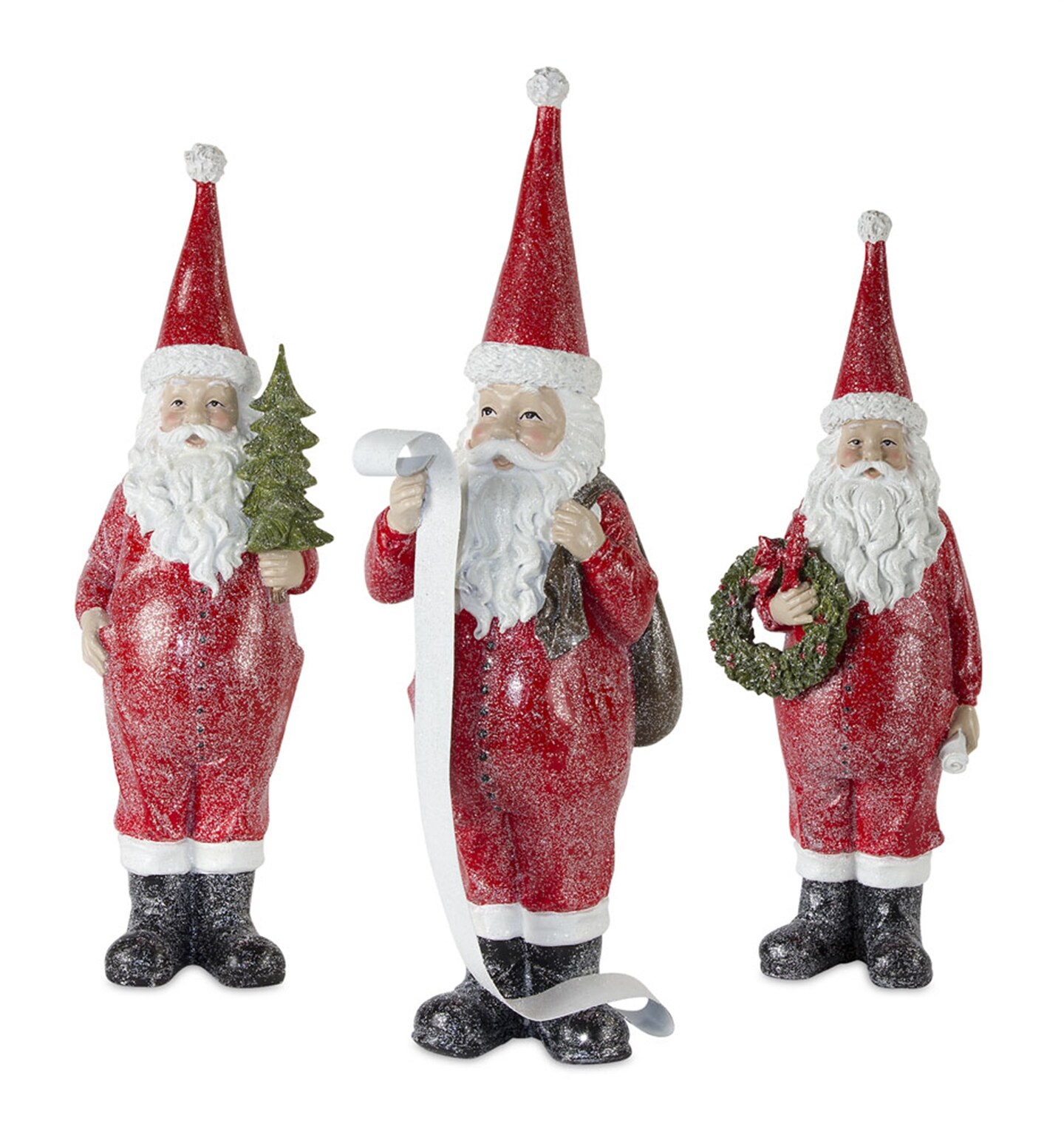 Santa Figurine (Set of 3)