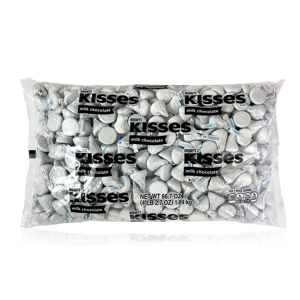 Kisses White Foils 66.7Oz
