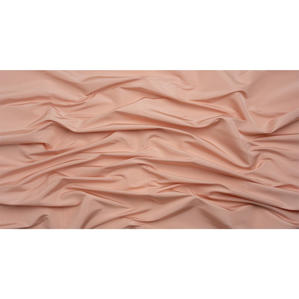 1 Yard Blush Silk Faille Fabric Medium Weight Lustrous Smooth Solid 54 Inch Width