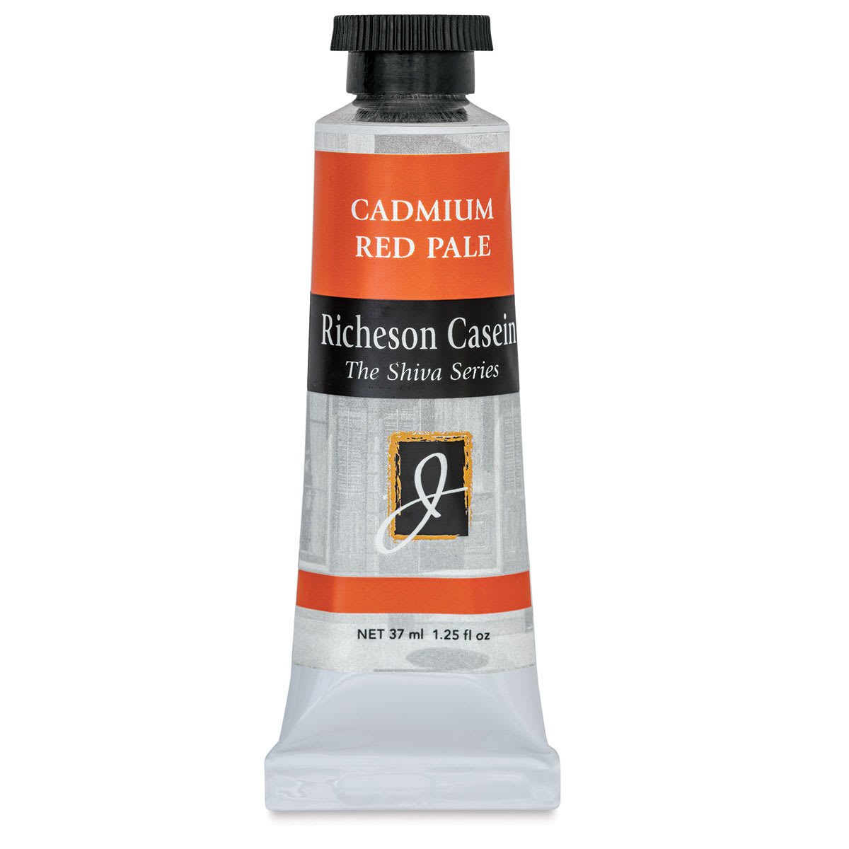 Richeson Casein Paint the Shiva Series - Cadmium Red Pale, 37 ml Tube