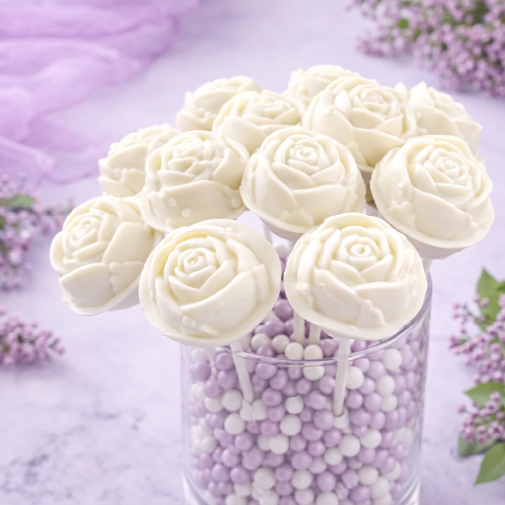 Mini Rose Blossom Silicone Mold – 15 Cavity Floral Mold for Candy, Wax, Soap & Resin