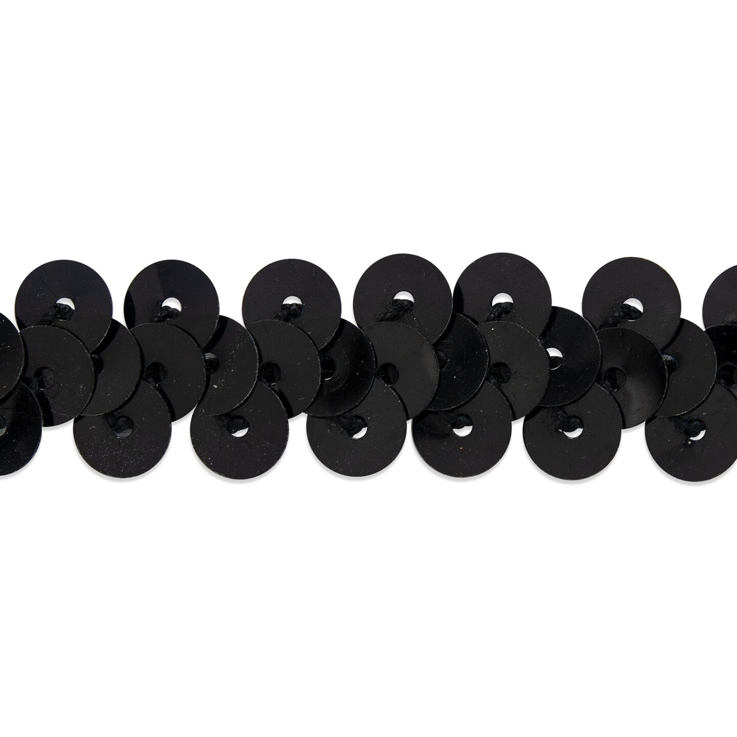 1 Row 3/8&#x22; Metallic Stretch Sequin Trim