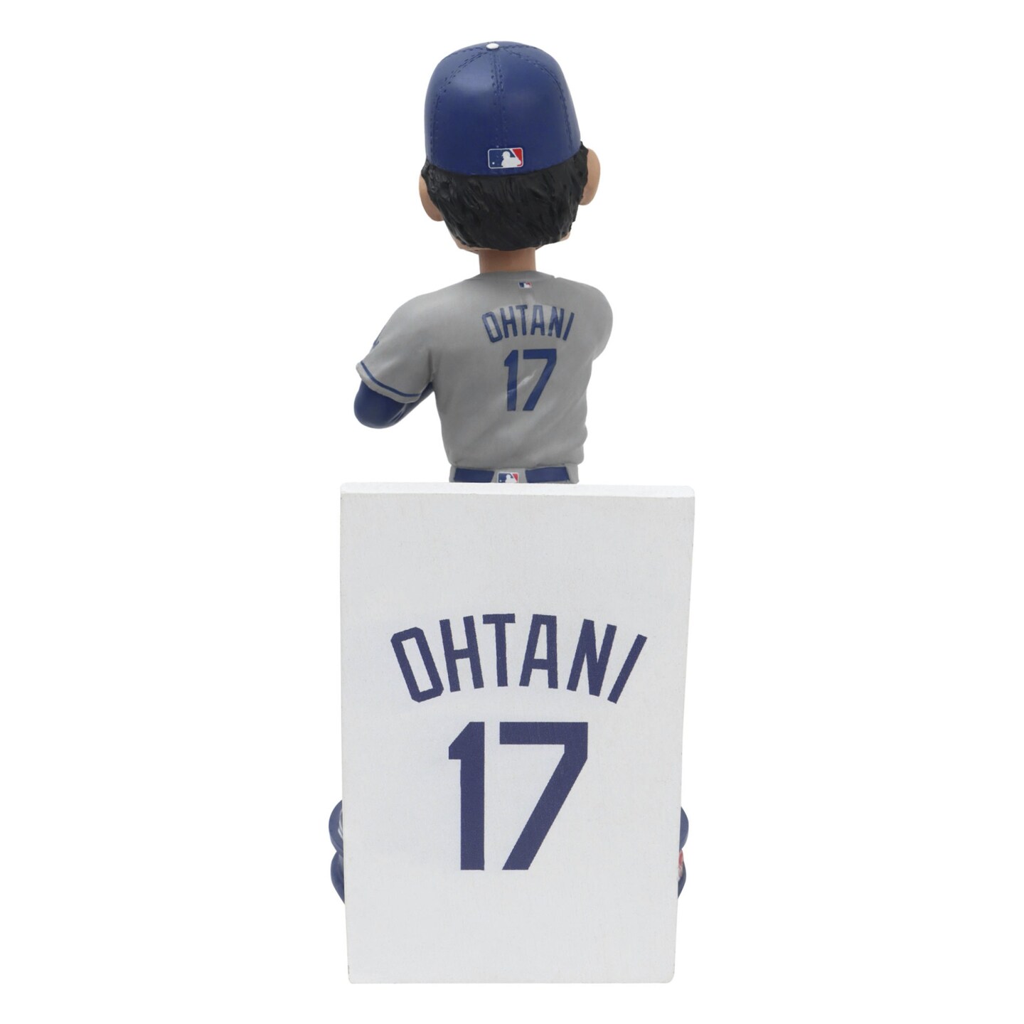 Shohei Ohtani Dodgers Gray Jersey Pitching Banner MLB Bobblehead