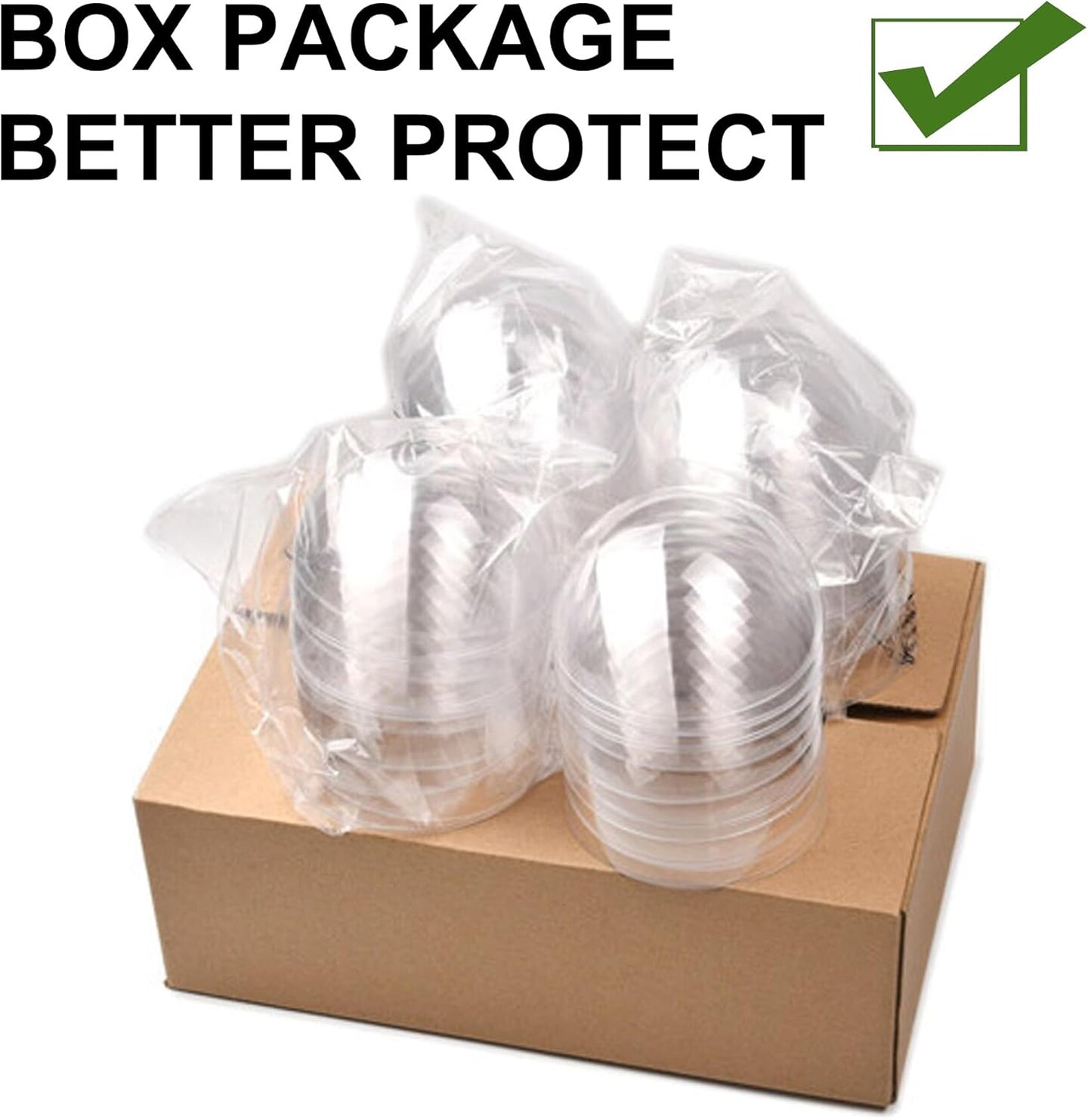 4inch Large Clear Ball Ornaments, 20PCS Clear Plastic Fillable Christmas Balls Shatterproof Ornament Bauble for DIY Crafts Wedding Party Decor Holiday Home Decor (20, 4 inch)