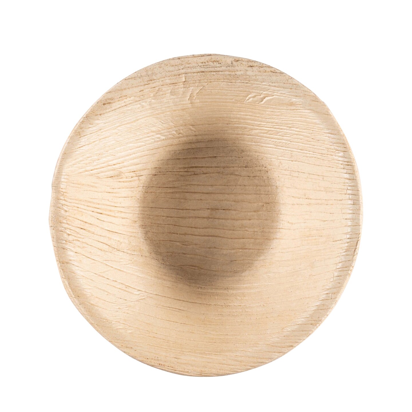 Round Palm Leaf Eco Friendly Disposable Soup Bowls - 8 oz. (100 Bowls)