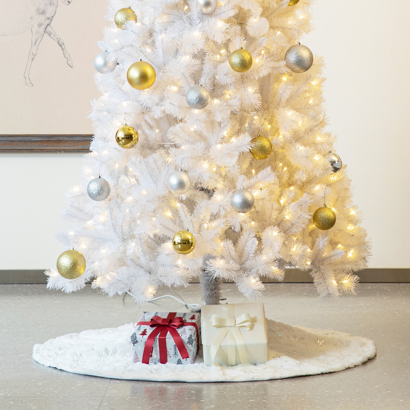 48&#x22;D Christmas Tree Skirt