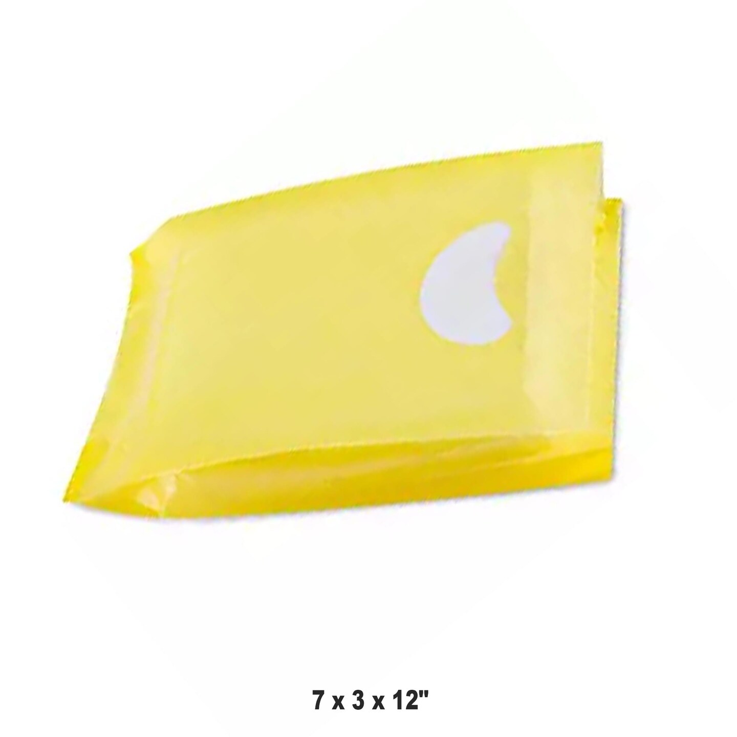 Merchandise Bags 16 x 4 x 24" for Yellow