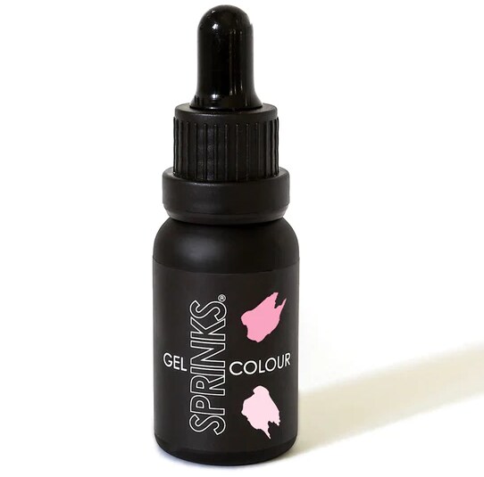 Sprinks Rose Pink Gel Colour - 15ml