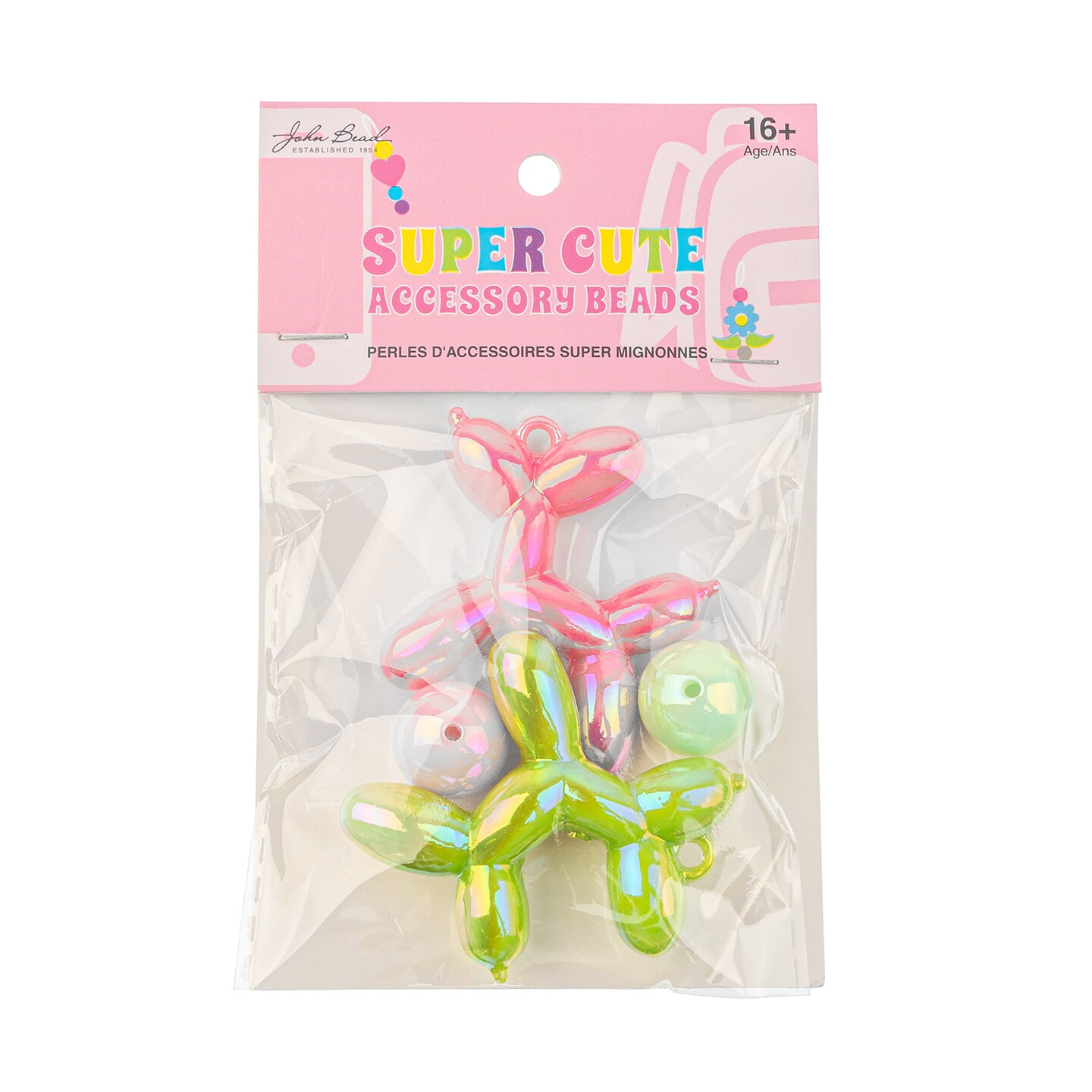 John Bead Super Cute Acrylic Animal Beads