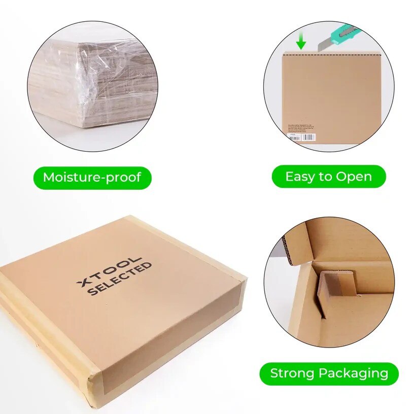 3mm Birch Plywood 12*12inch 30pcs