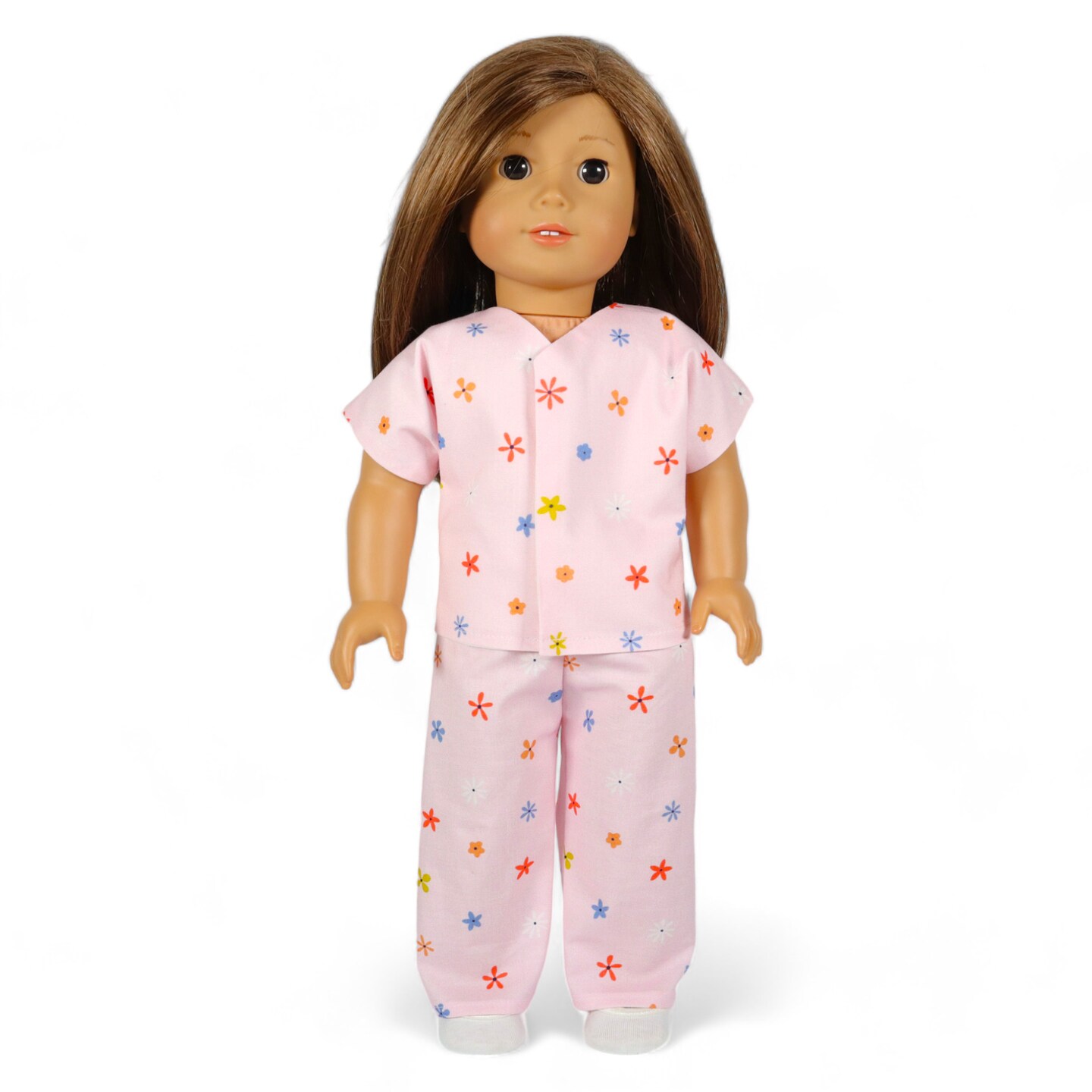 Crosscut Sewing Co.&#xAE; Doll Pajama Sewing Project Kit - Beginner Friendly DIY Sewing Kit