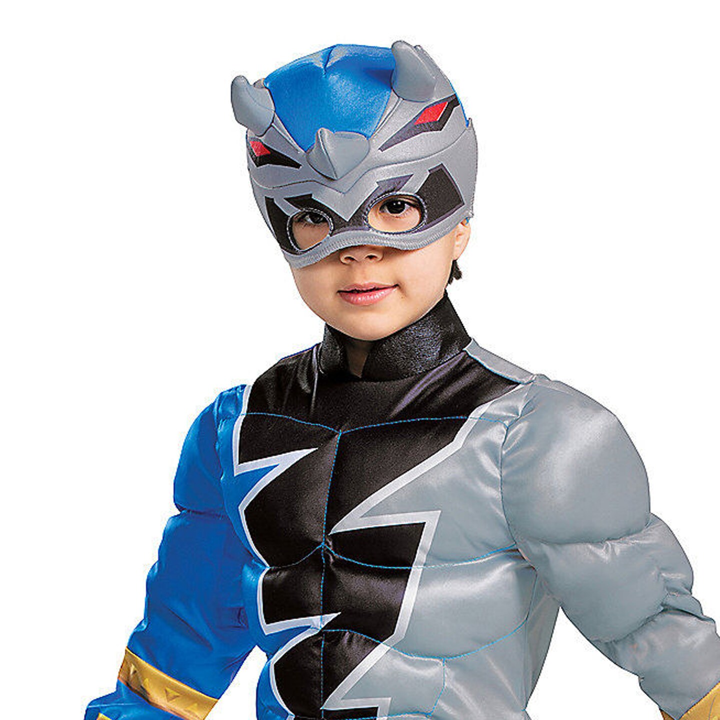 Toddler Muscle Dino Fury Blue Ranger Costume