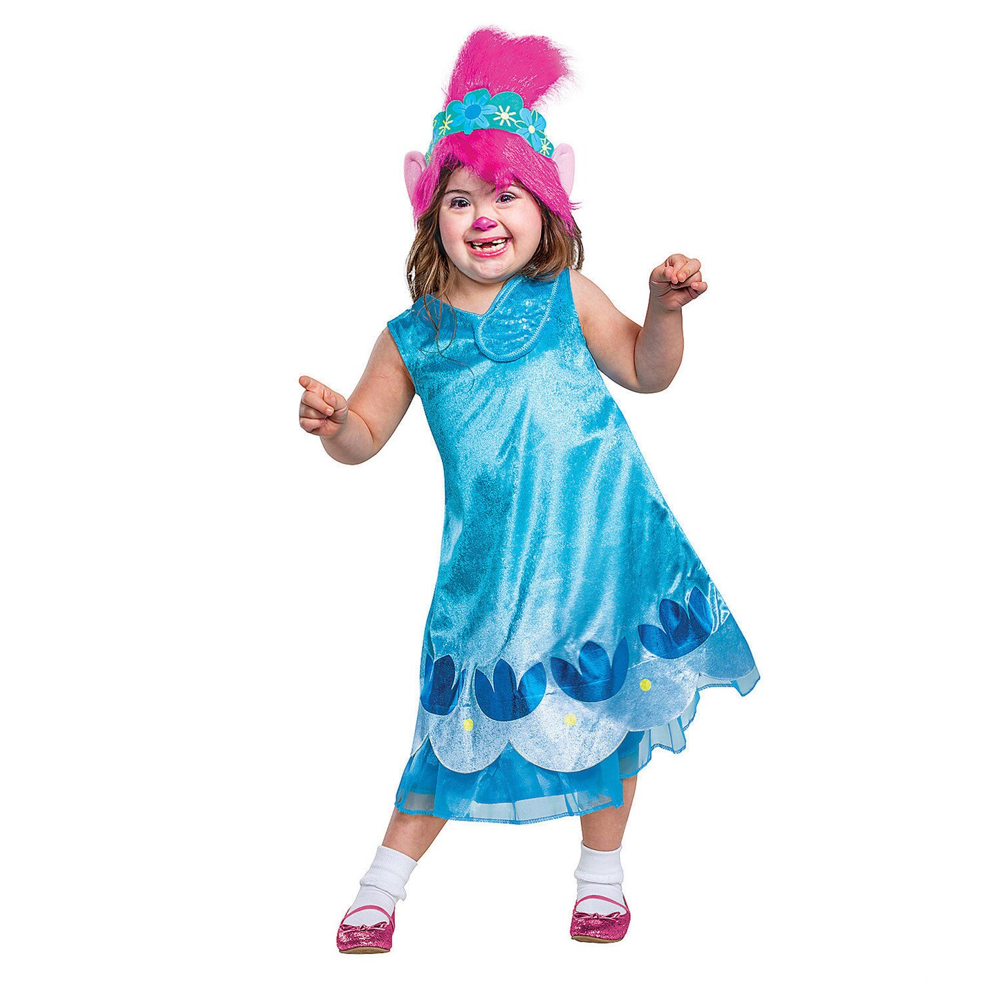 Toddler Trolls Poppy Adaptive Costume