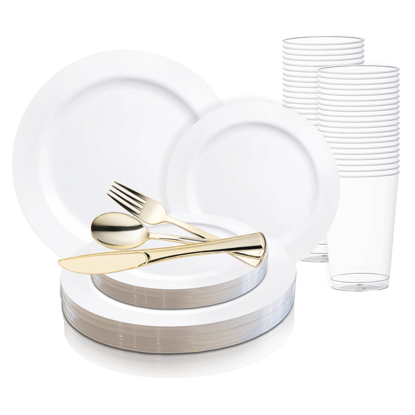 Walmart Plastic Dinnerware Sets Mainstays Recycled Plastic