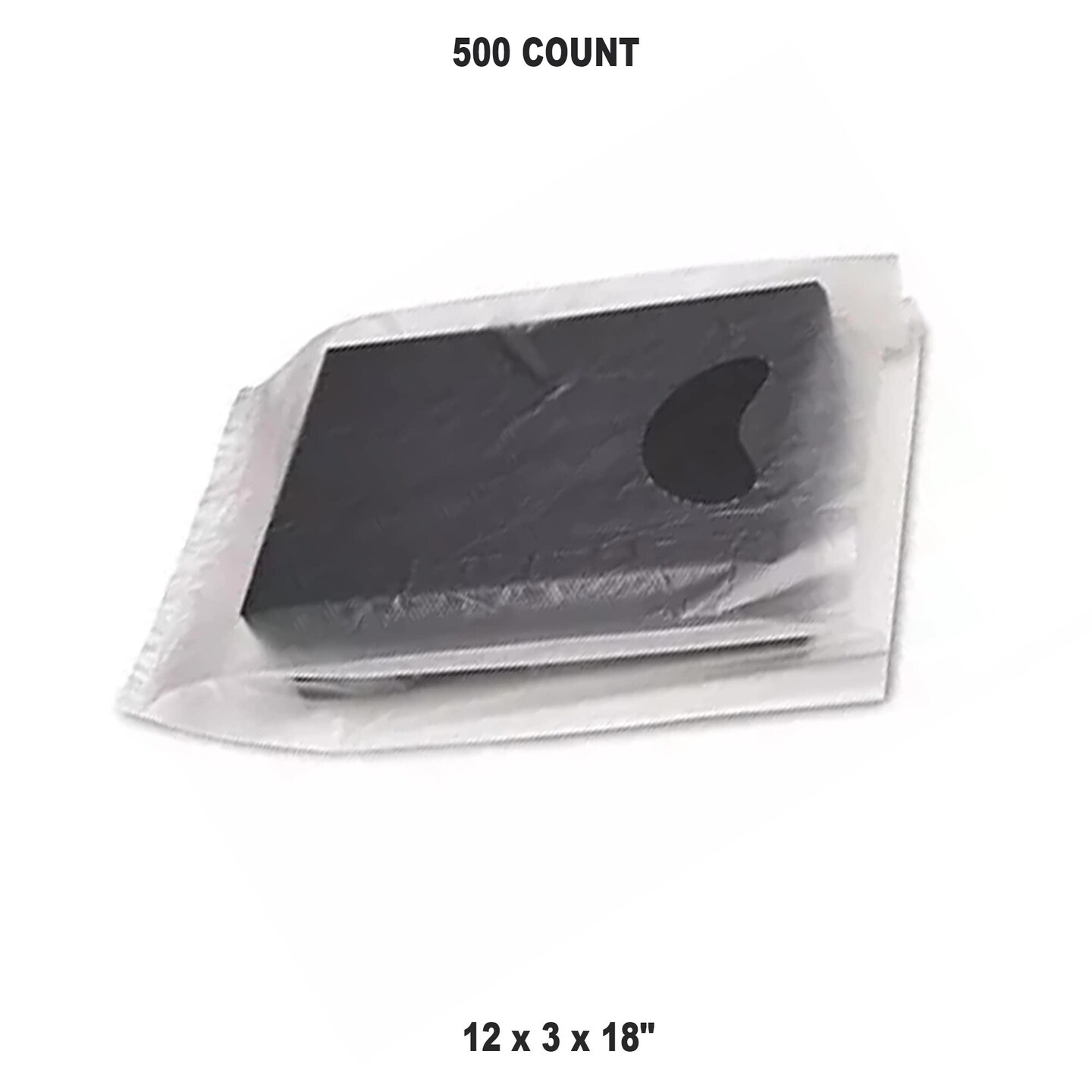 Merchandise Bags 12&#x22; x 3&#x22; x 18&#x22; for Clear