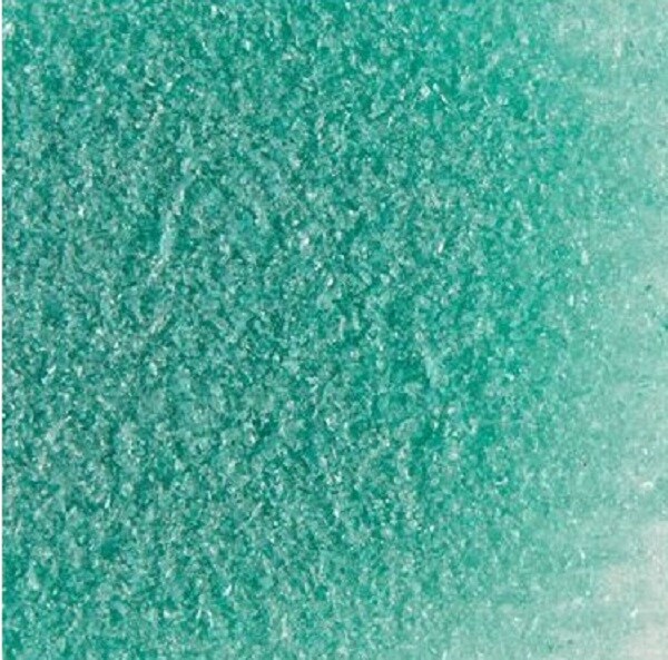 Oceanside Fusible Glass Frit Fine Teal Green 96 COE - 8.5oz Jar (5232)