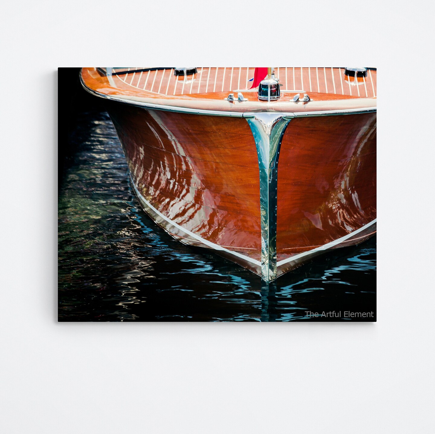 Canoe Double Matted 16x20 Decorative outlet Print