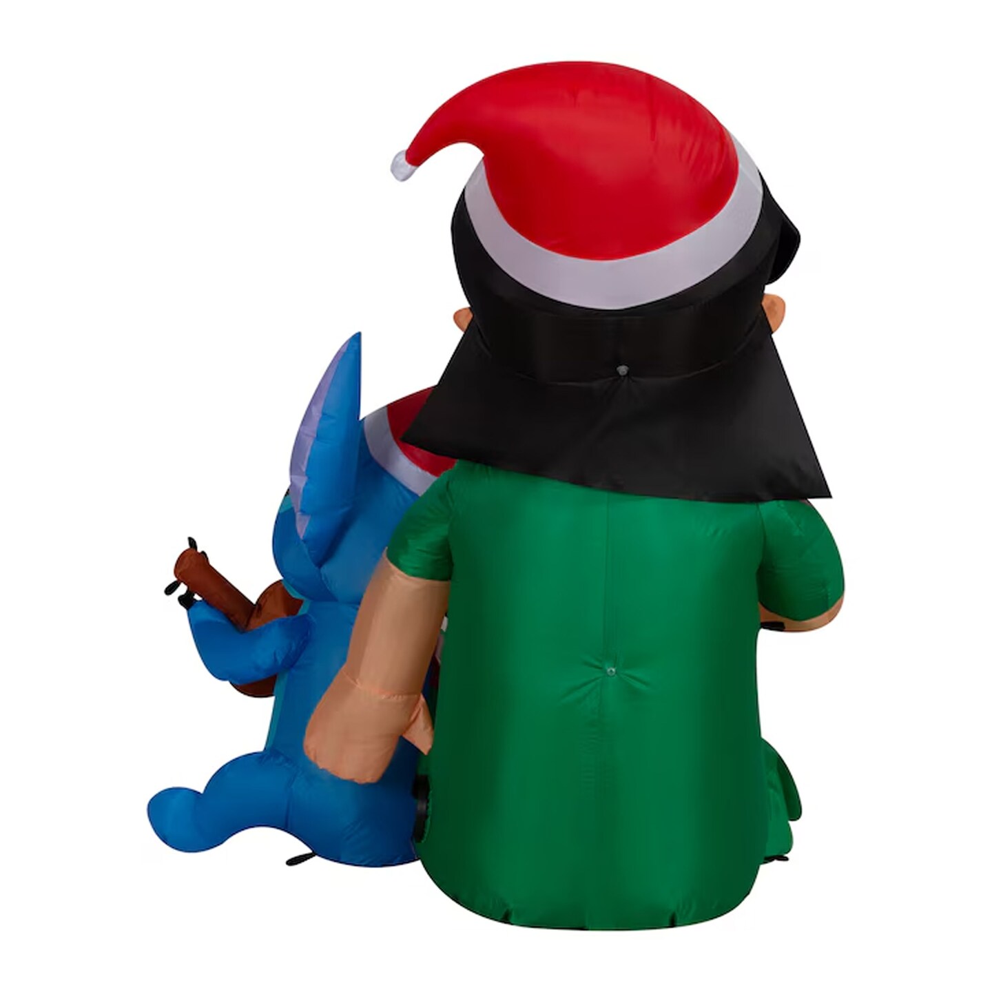 Gemmy 48.03 in Stitch Santa Hat Inflatable with LED Lights