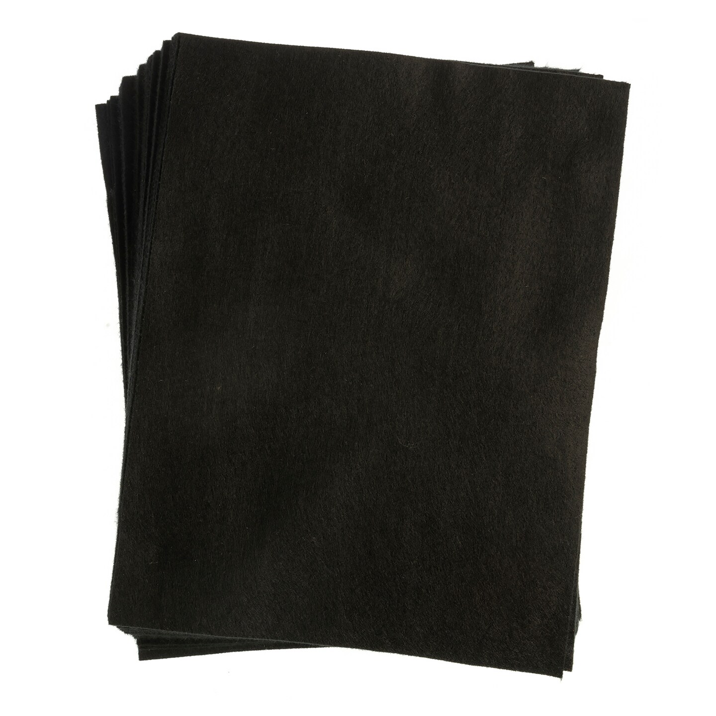 John Bead 9&#x22; x 12&#x22; Basic Craft Felt Sheets, 25pcs