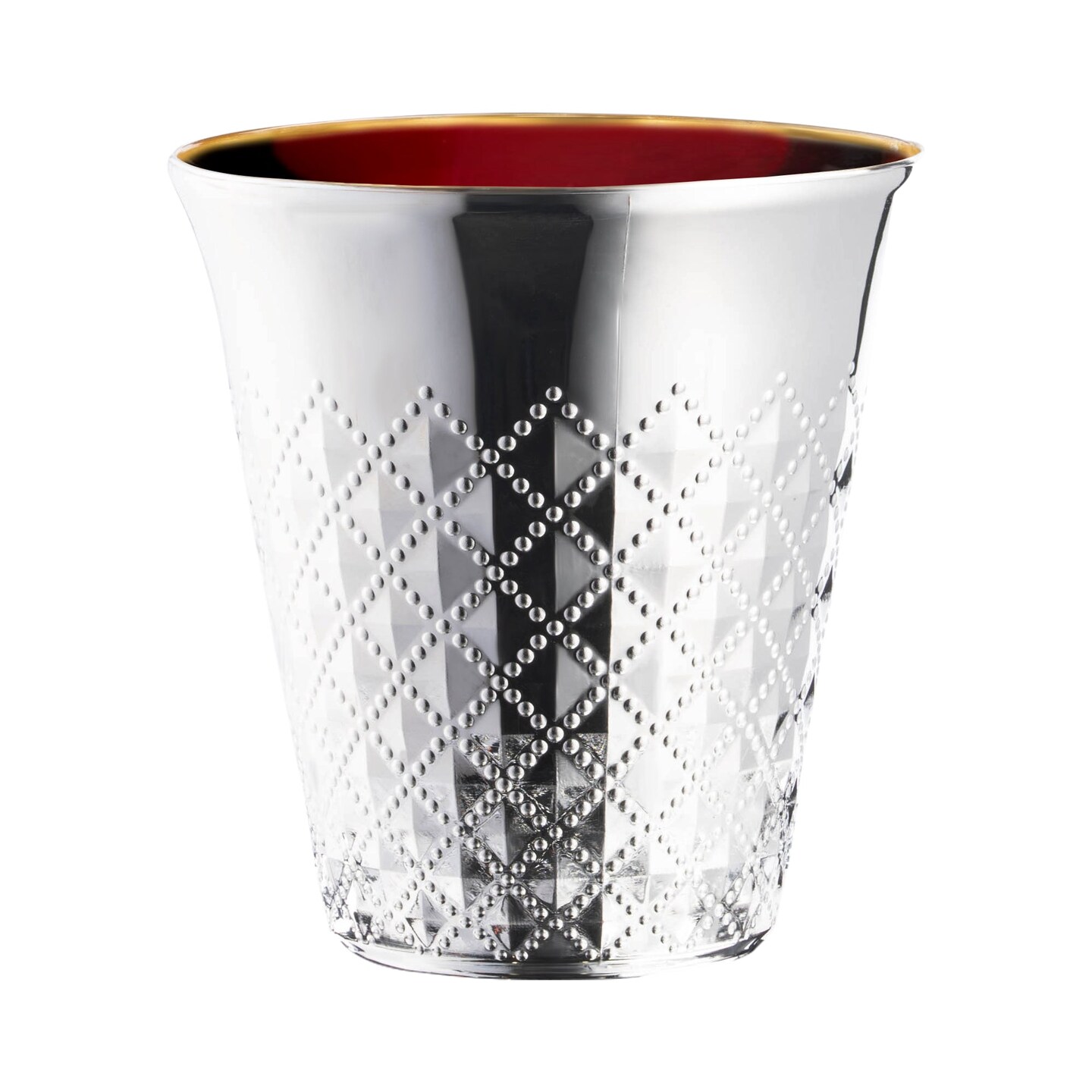 Shiny Metallic Aluminum Silver Round Plastic Kiddush Cups - 5 oz. (300 Cups)