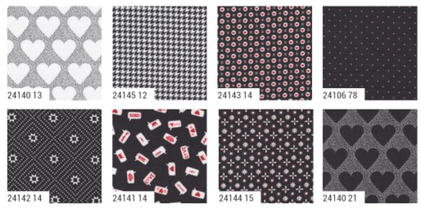 XOXO 2.5&#x22; Strip Roll (Jelly Roll) by April Rosenthal for Moda (24140JR)