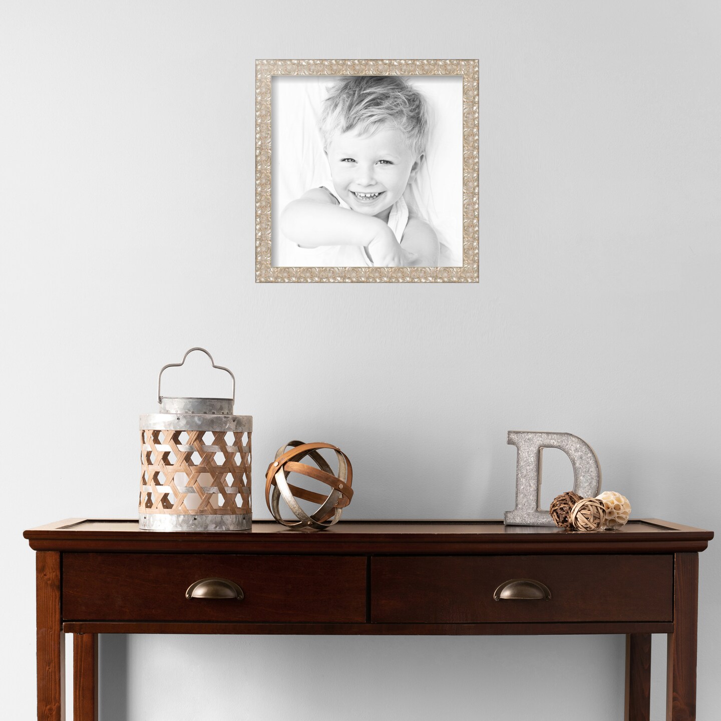 ArtToFrames 12x12 Inch Picture Frame, This 1.00 Inch Custom Wood Poster Frame is Available in Multiple Colors, Great for Your Art or Photos - Comes with Regular Glass and Corrugated Backing (A72IC)