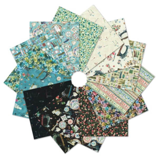 Make It Sew Fat Quarter Bundle by Studio RK for Robert Kaufman (FQ-2168-14)
