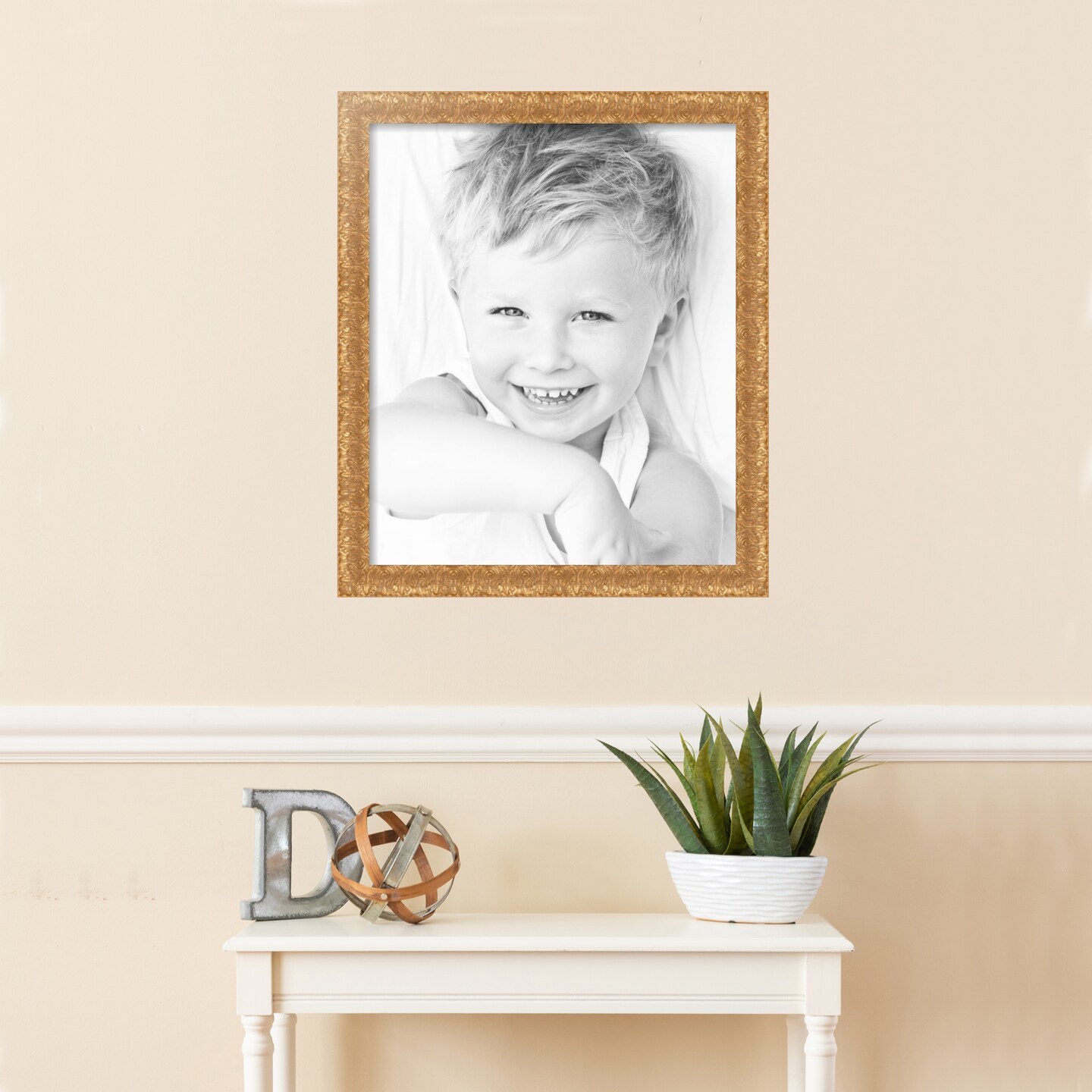 ArtToFrames 20x24 Inch Picture Frame, This 1.00 Inch Custom Wood Poster Frame is Available in Multiple Colors, Great for Your Art or Photos - Comes with Economy Acrylic and Corrugated Backing (A72OW)