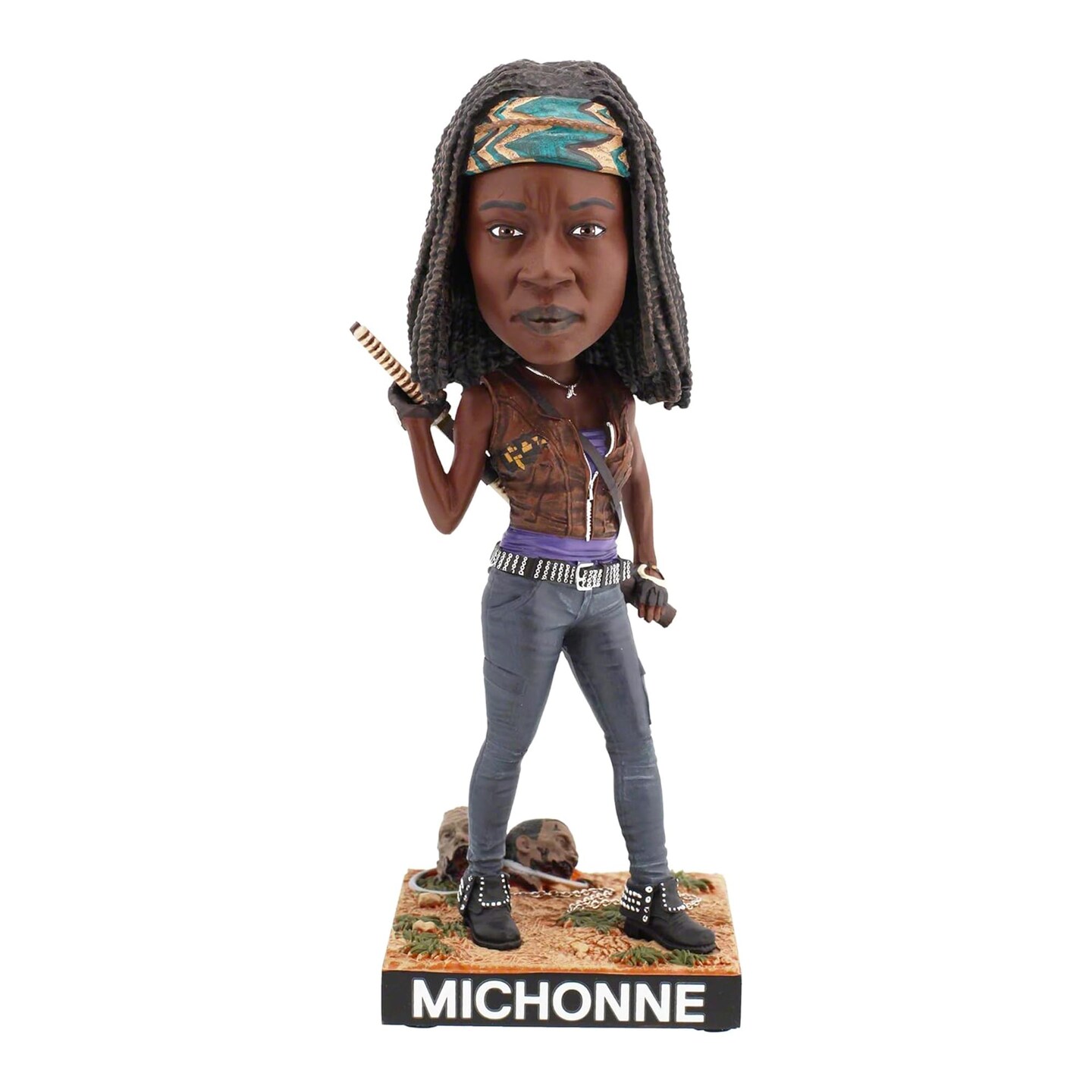 The Walking Dead 8&#x22; Polyresin Bobblehead, Michonne