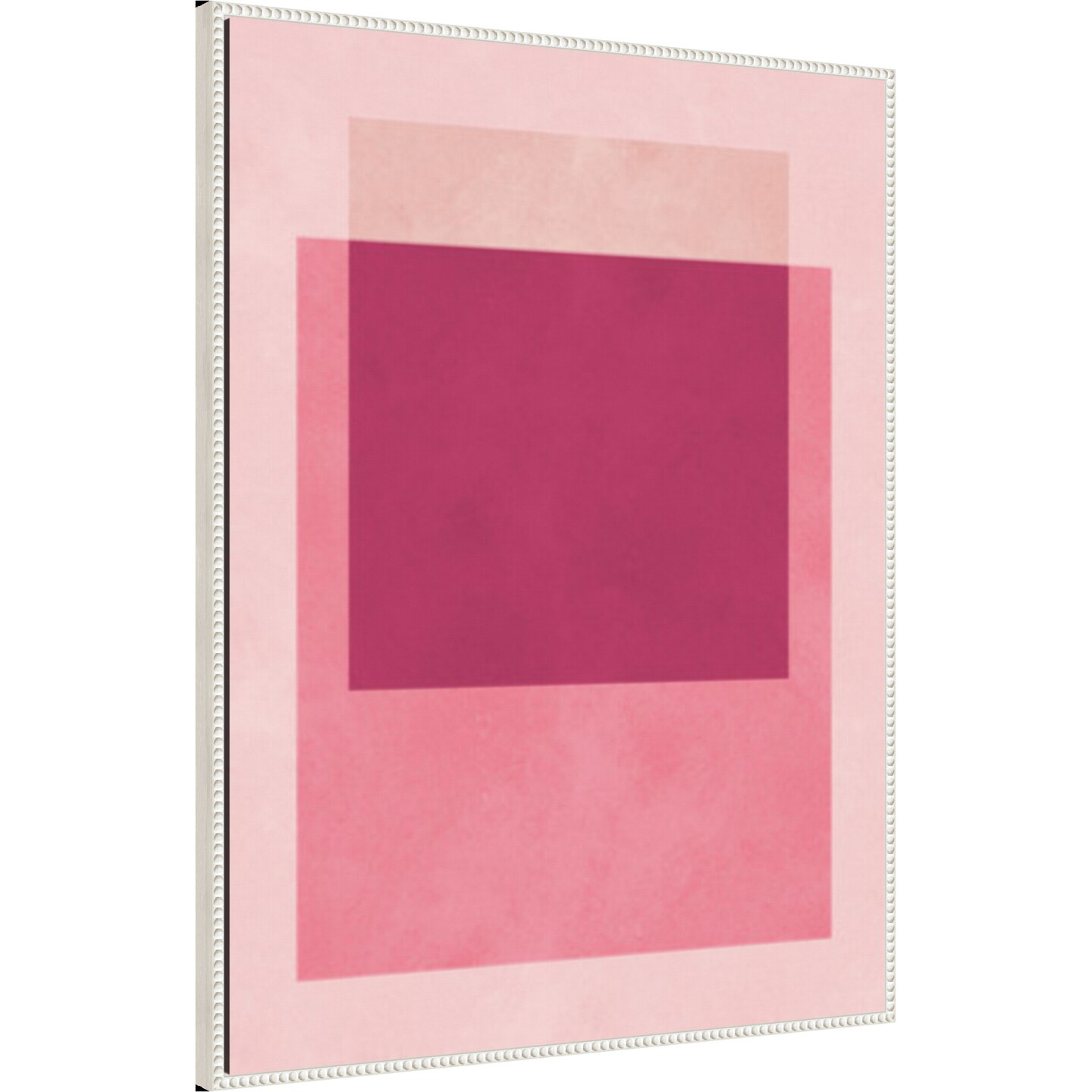 Overlapping geometry 12 by Vitor Costa Framed Canvas Wall Art