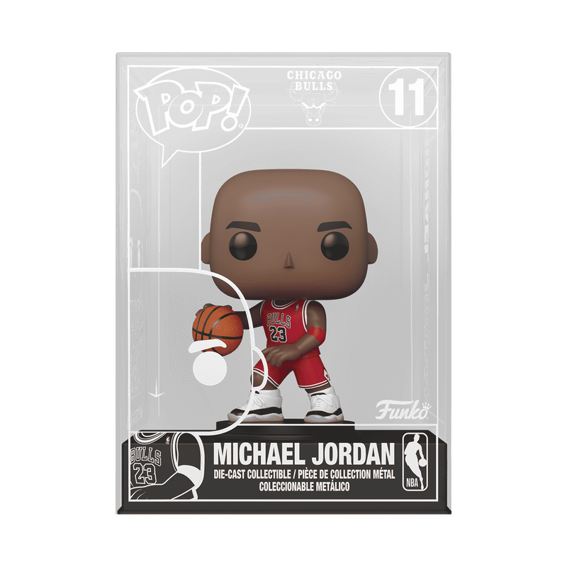 Michael Jordan Chicago Bulls NBA Funko Pop! Die-Cast Exclusive