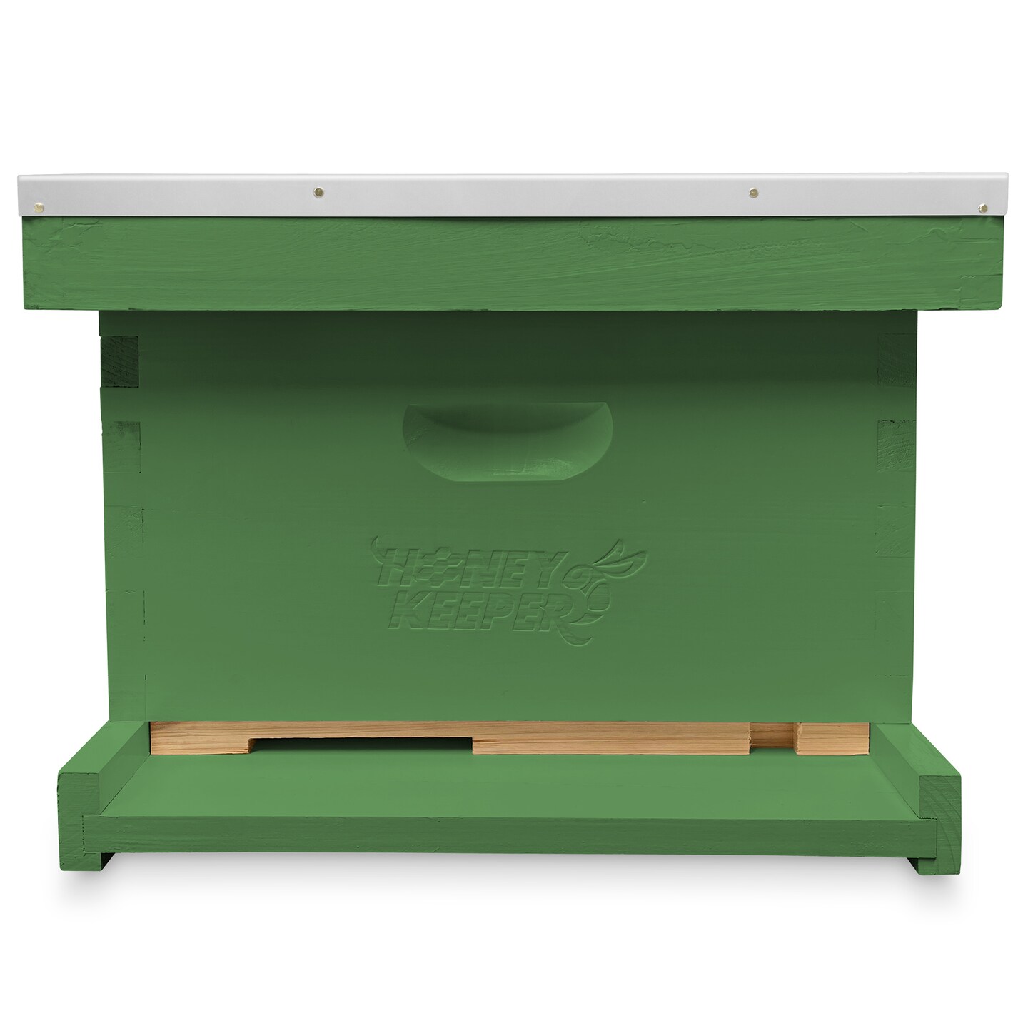 Honey Keeper Beginner Bee Hive Kit, Fully Assembled and Painted Starter Set with Hive Body & 10 Frames