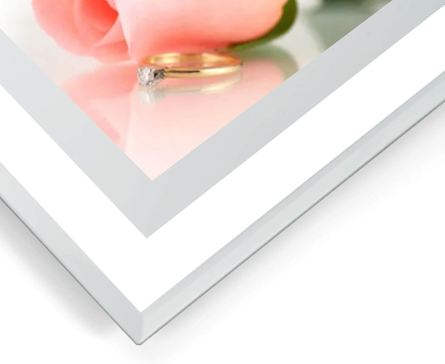 8x10 Picture Frames Silver - Set of 2