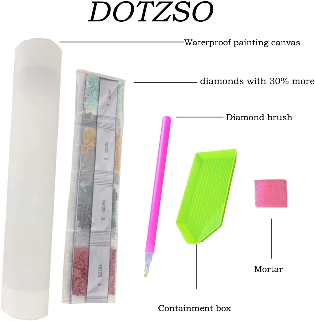 Diamond Painting Kits for Adults DIY 5D Round Full Drill Butterfly Flowers Diamond Art Very Suitable for Home Leisure and Wall Decoration (15.7 X 11.8 Inches) Adult Diamond Painting Diamond Painting
