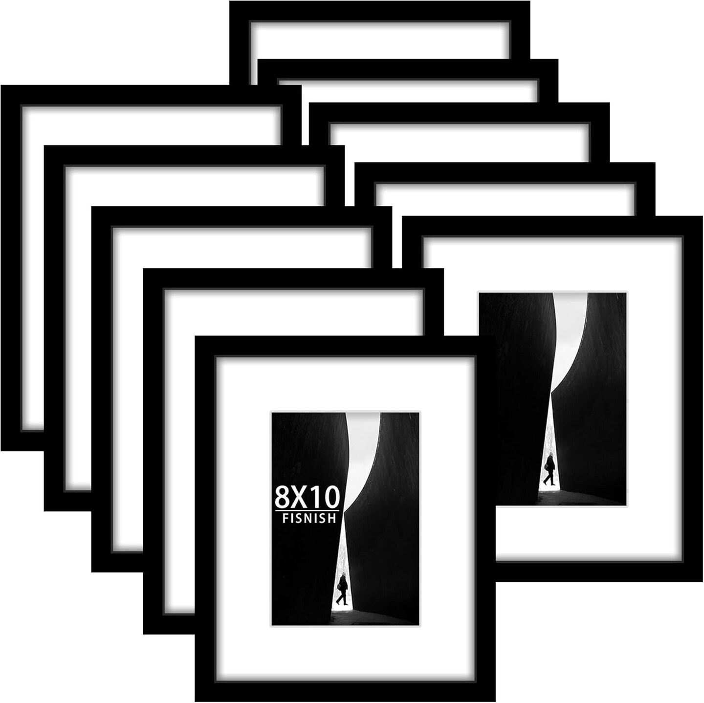 8x10 Picture Frame Sef of 10