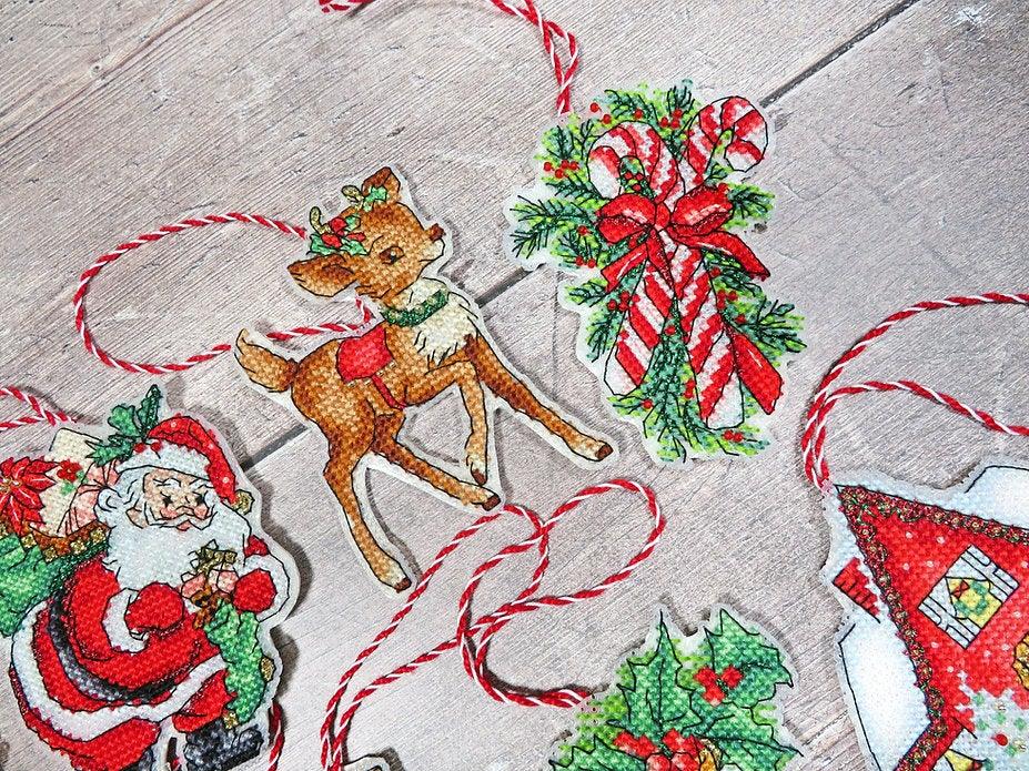 Counted Cross Stitch Kit Christmas toys kit nr.1 Leti966