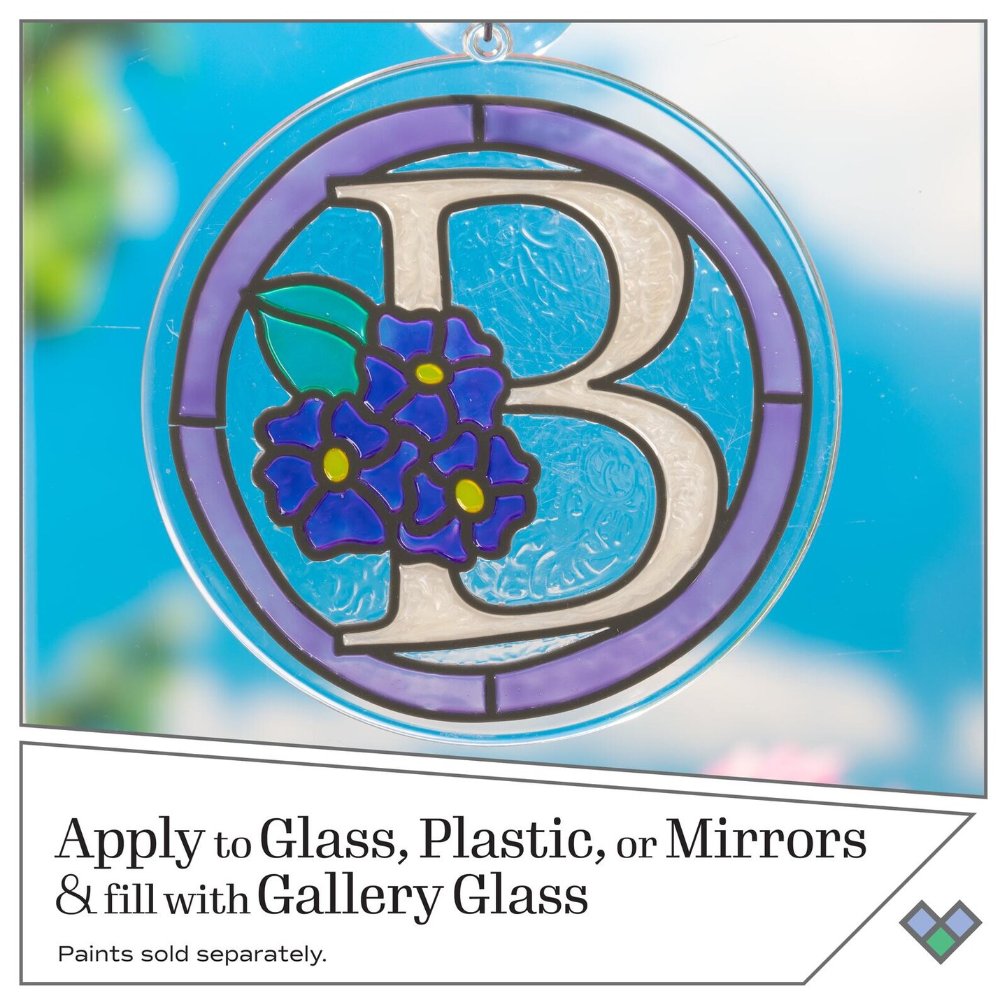 Gallery Glass Ready-To-Cut Instant Leading Sheets 12 in x 12 in - 20074