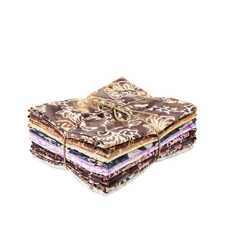 Expressions Batiks Fat Quarter Bundle in Victorian Garden B by Riley Blake Designs for Riley Blake (FQ-23105B-12)
