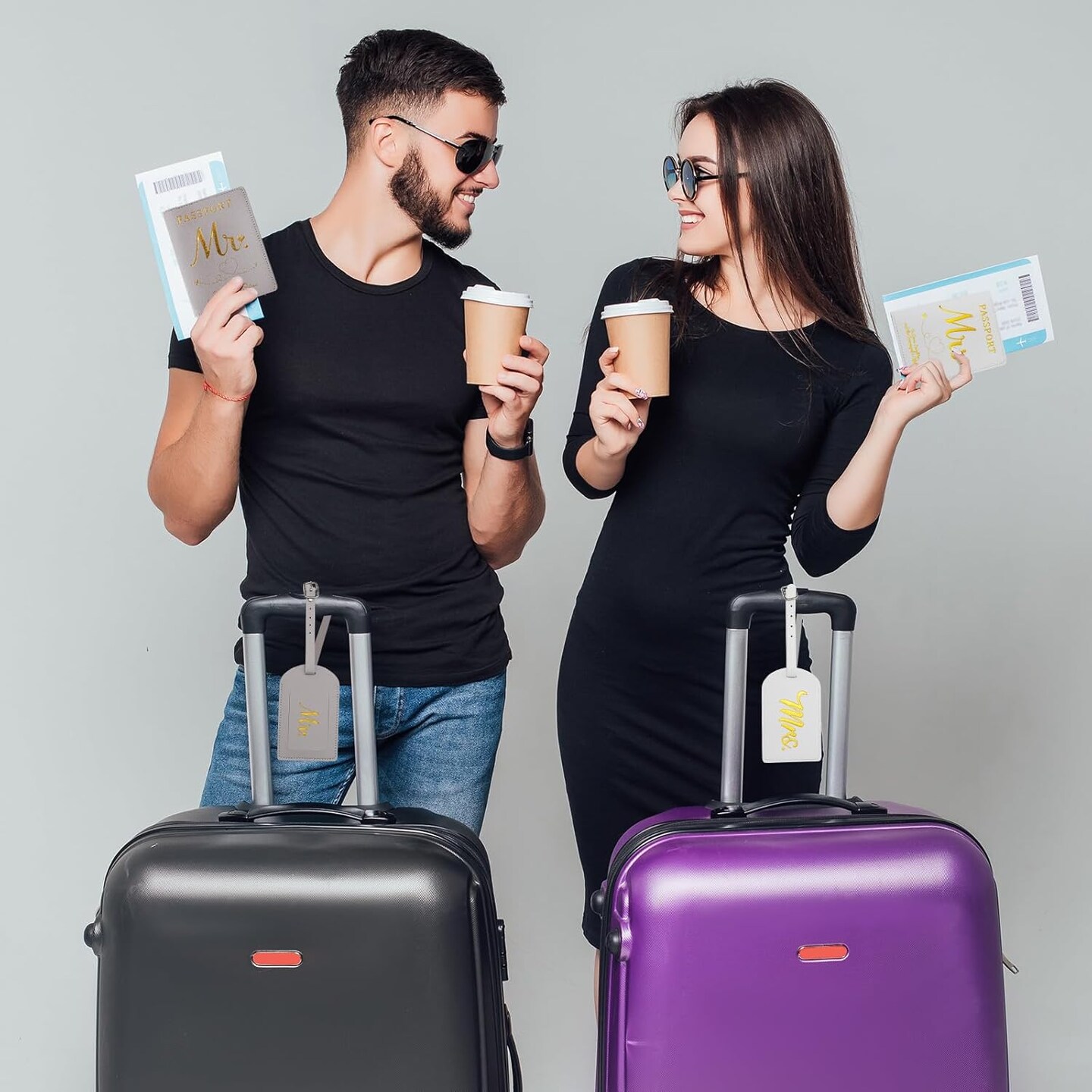 Wedding Gifts for Bride and Groom, Engagement Gifts for Couples, Mr and Mrs Anniversary Honeymoon Holiday Travel