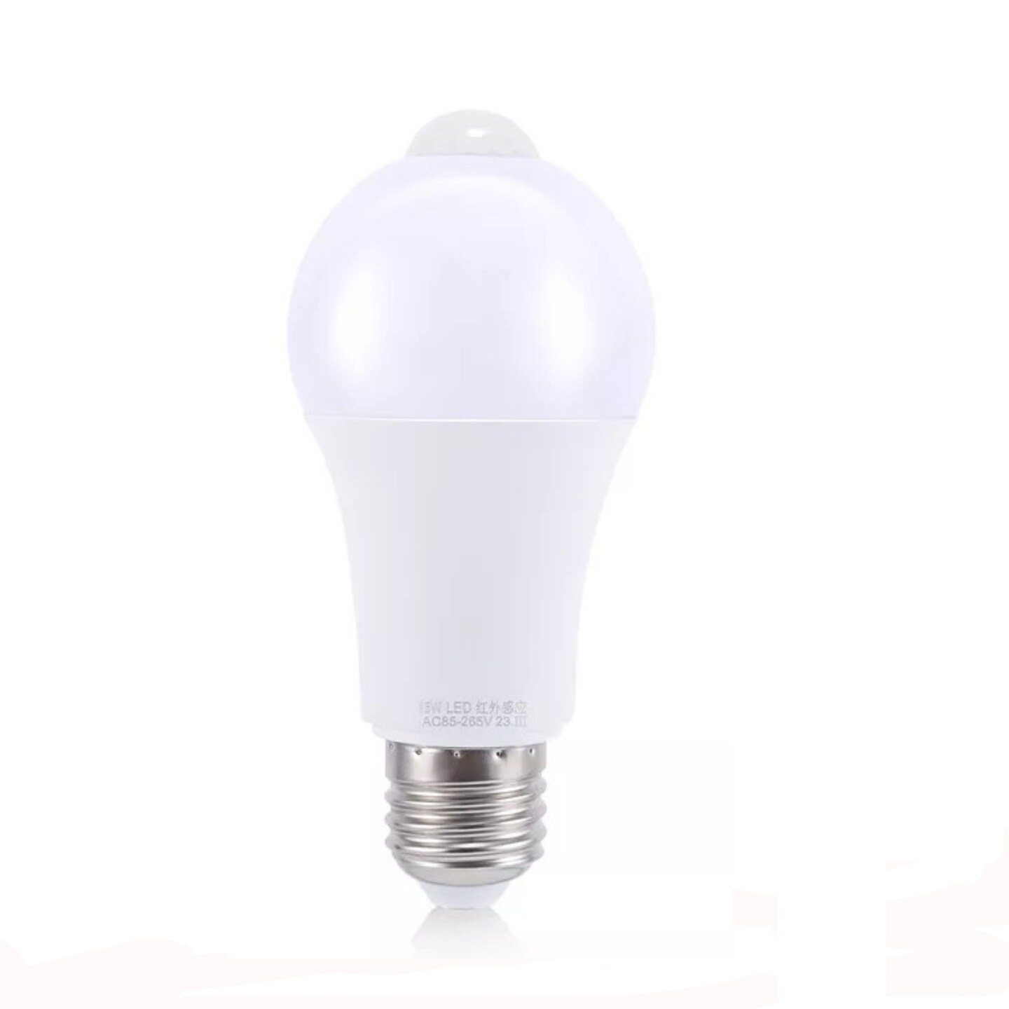 LED Light Bulb 90W Equivalent Motion Sensor Lamp Dusk to Dawn w/ Socket
