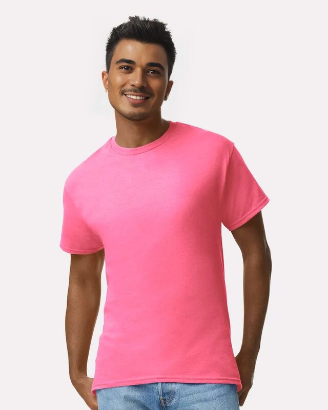 Gildan® Ultra Cotton Short Sleeve Crewneck T-Shirt For Casual Wear