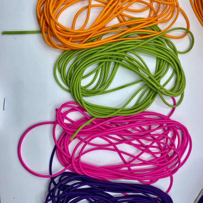 10 Yards Purple Soft Elastic Cord for Jewelry and Sewing 10 Yards