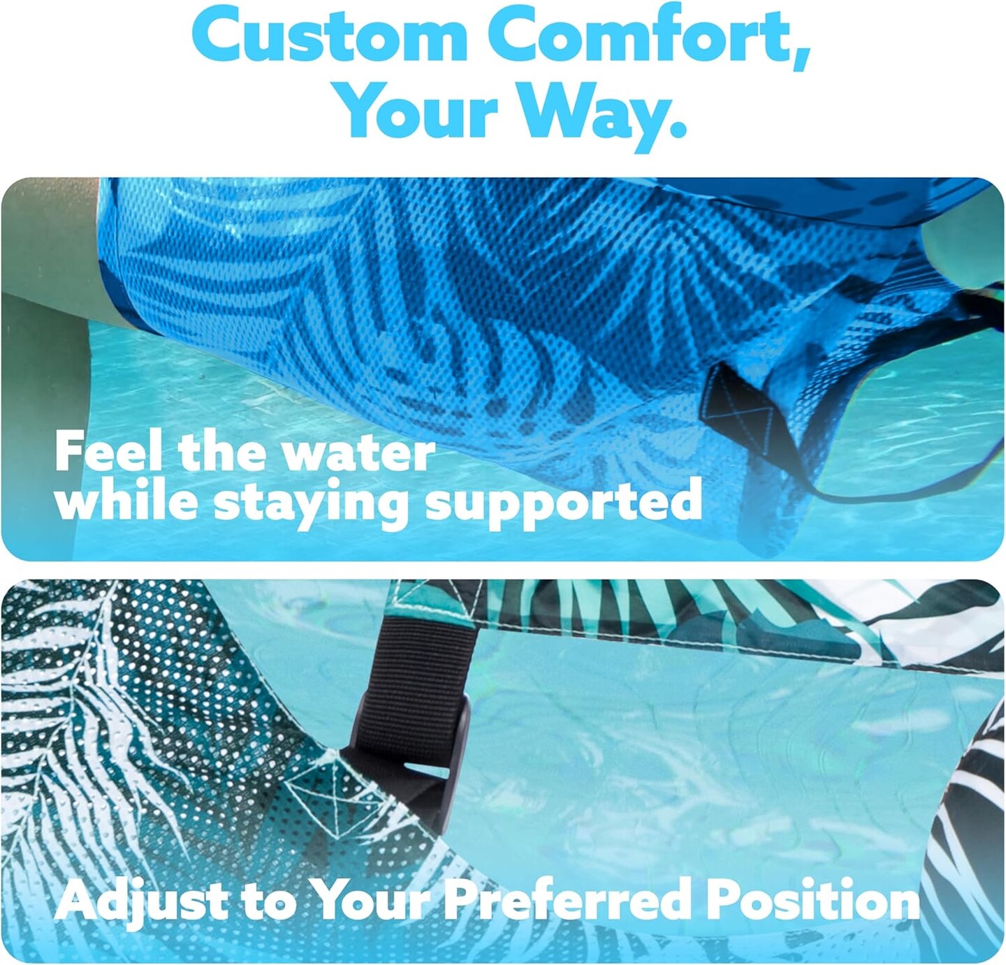 Inflatable Pool Floats Adult,2 Packs Floating Lounge Chairs,Blow up Pool Noodles for Adult Heavy Duty,Floating Chair for Party Summer Water Beach Lake Fun