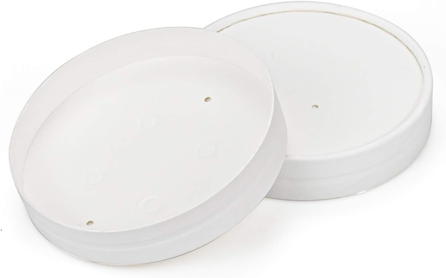 75 Pack Ice Cream Cups with 75 Pack Lids, 8 oz Disposable Paper Dessert Bowls for Hot and Cold Food, Soup, Sundae, Frozen Yogurt