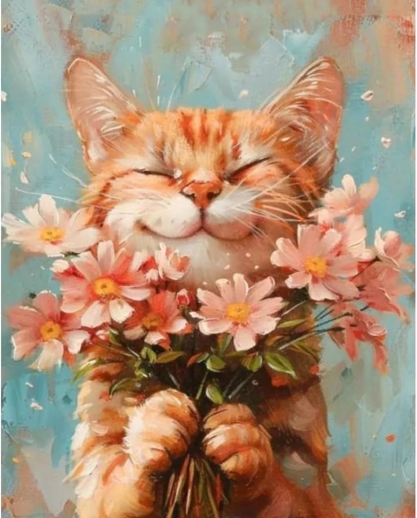 Paint by Numbers Kits for Adults, Painting by Numbers for Adult &#x26; Beginner on Canvas
