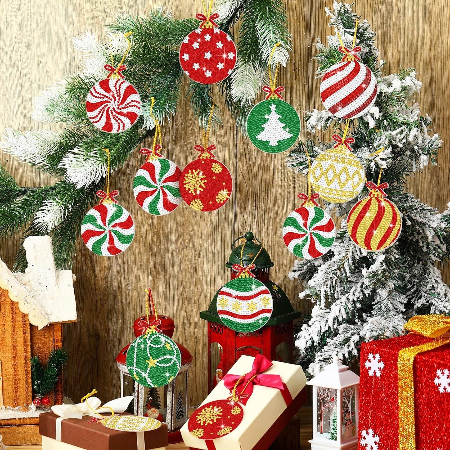 Rose Diamond Painting Kit for Adults – Full Round Drill Flower Gem Art (16x12 Inches)