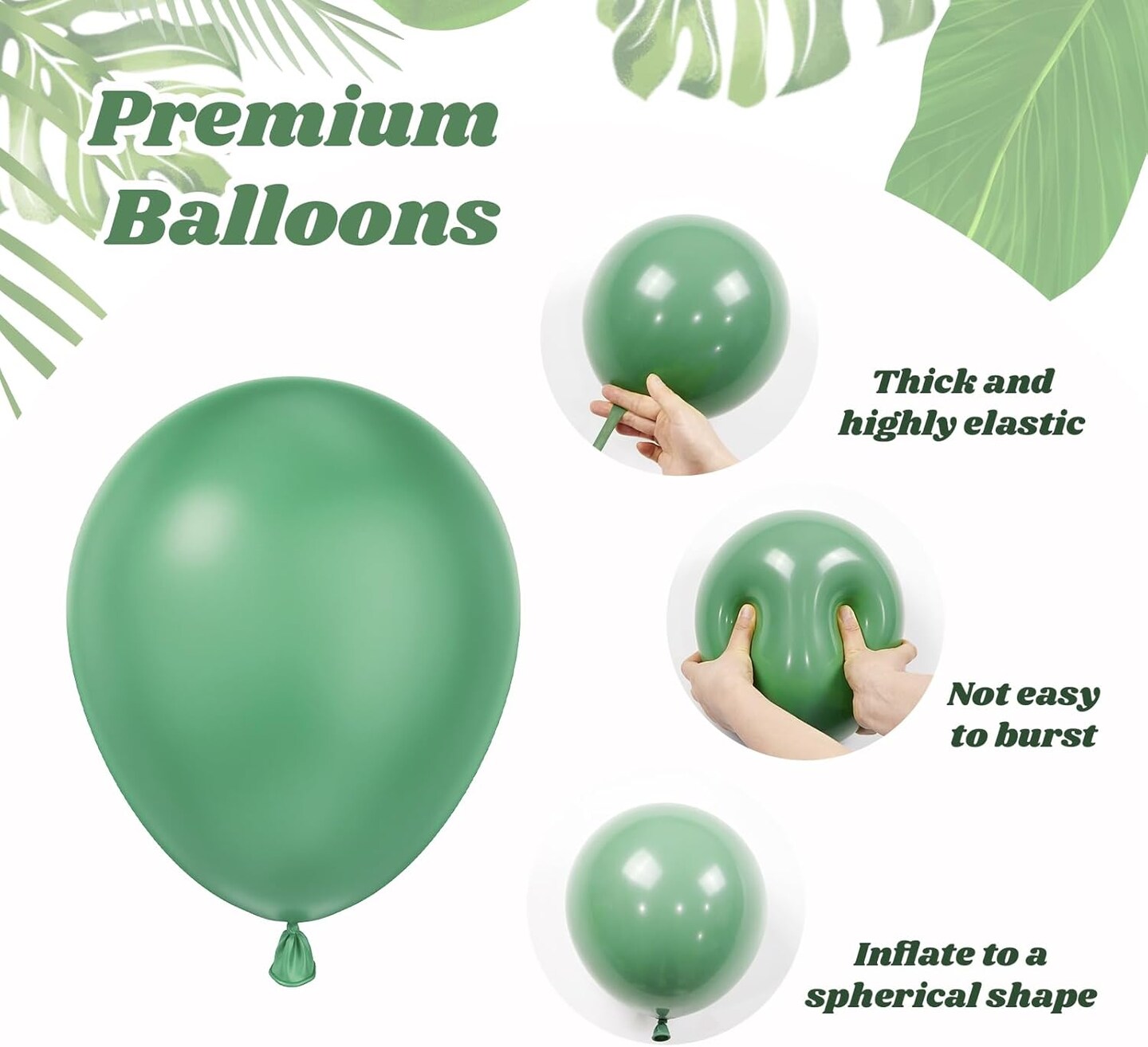 60pcs Safari Balloons with 12 color choices